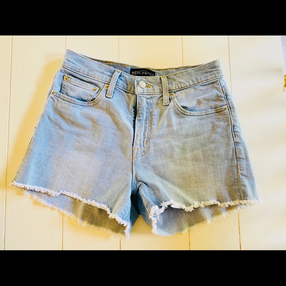 J Crew Merchantile Jean Shorts